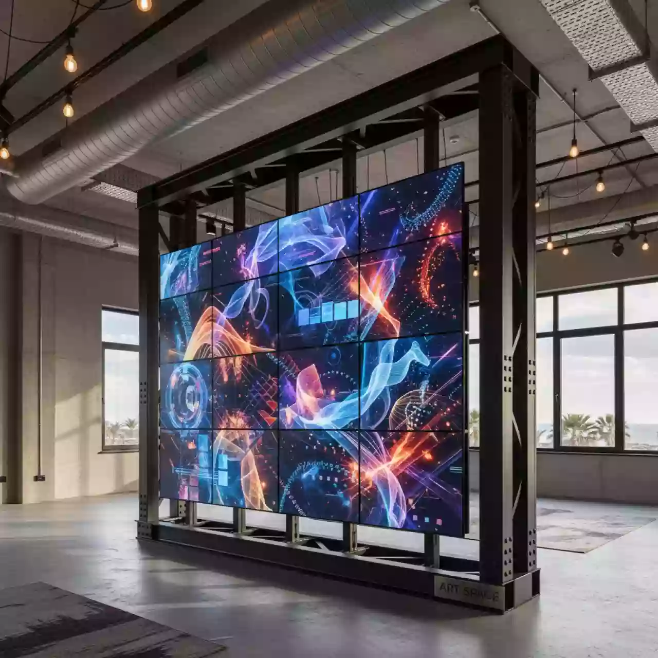 Аренда Видеостена LG 55VL7FA 4x4 в Radisson Blu Resort & Congress Centre — ART SPACE