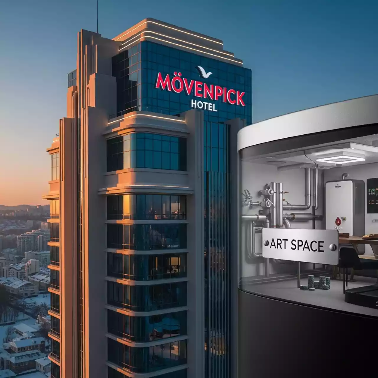 Аренда Водоснабжение отопление вентиляция в Mövenpick Hotel – Ваш Надежный Партнер в Сочи для Poker Fest — ART SPACE