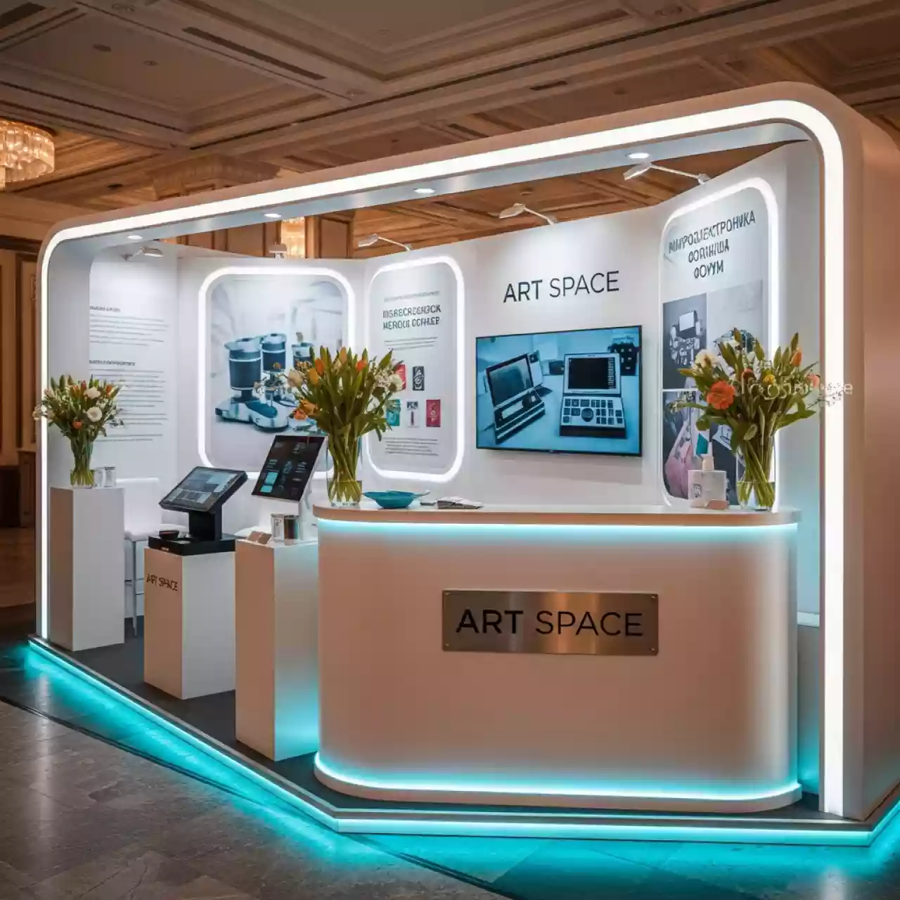 Аренда Выставочные стенды особенности преимущества и недостатки в Boutique Hotel PORTUM 1905 — ART SPACE