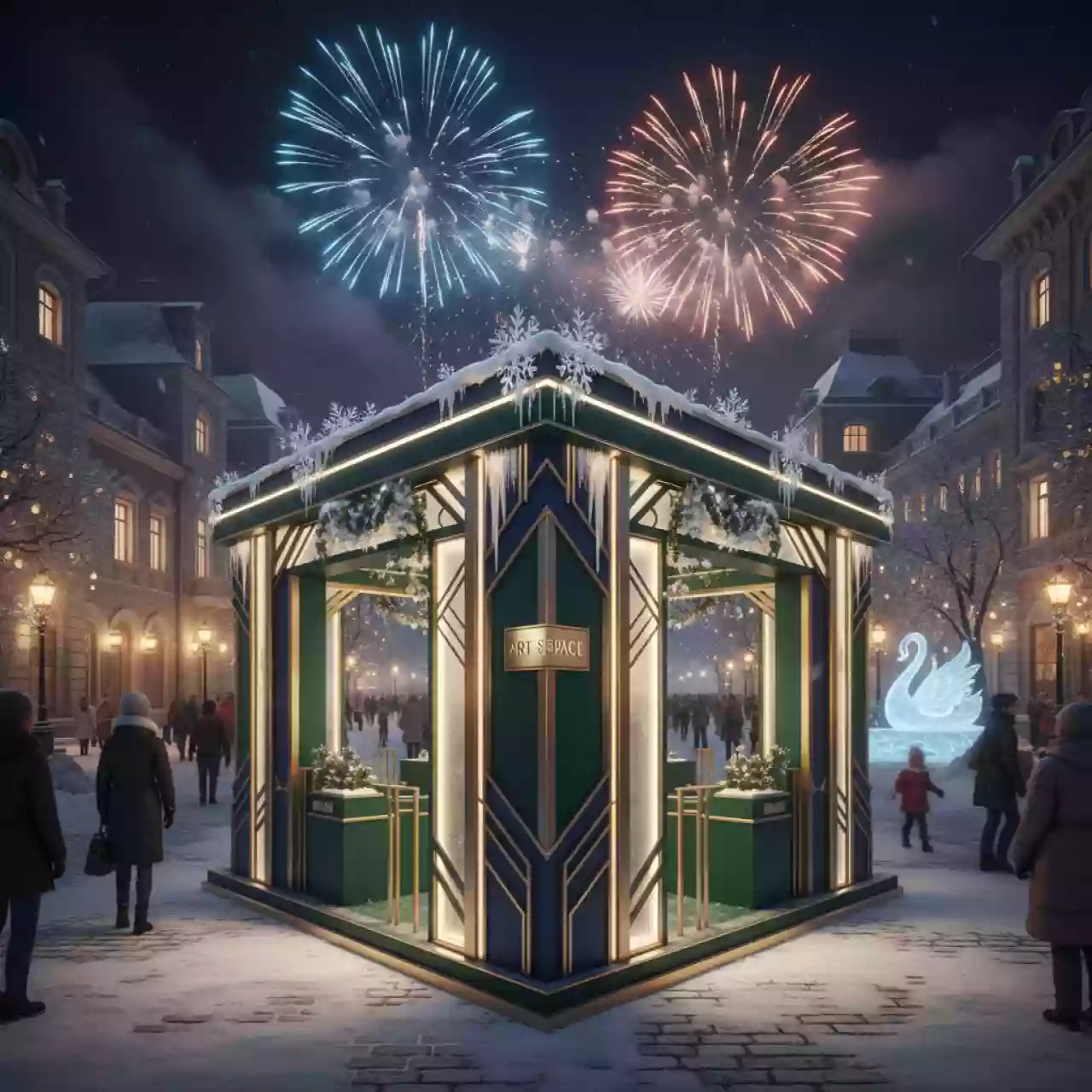 Аренда Выставочный стенд Техностиль в усадьбе Голицына — ART SPACE