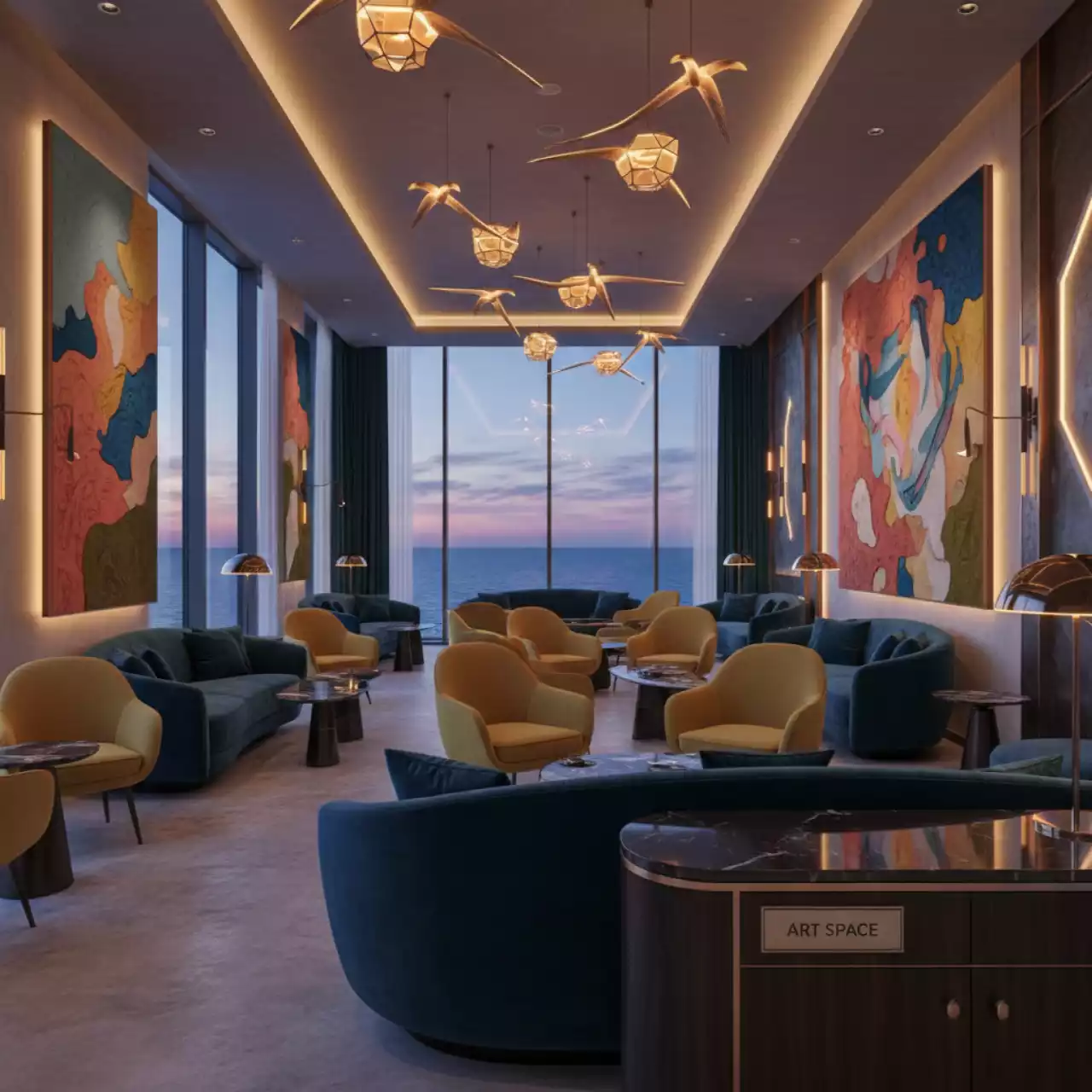 Аренда Зал гостиная "Птицы и пчелы" в Radisson Blu Resort & Congress Centre — ART SPACE