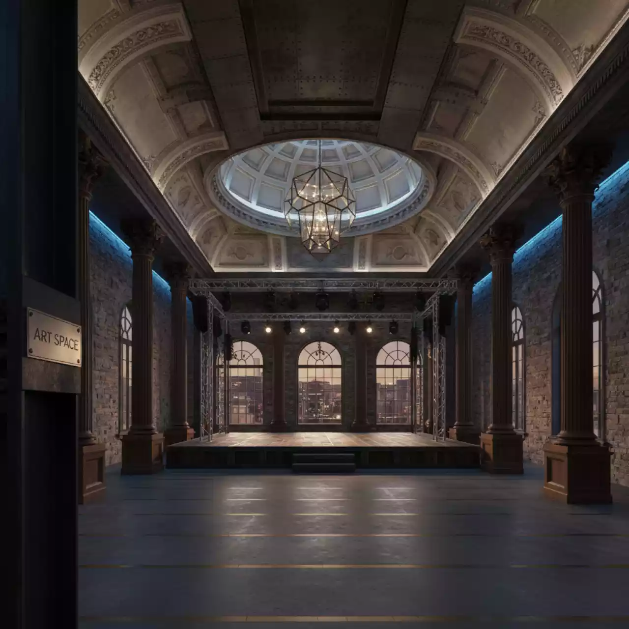 Аренда Зала органной и камерной музыки для Нового года студентов факультета МВА ГУУ — ART SPACE