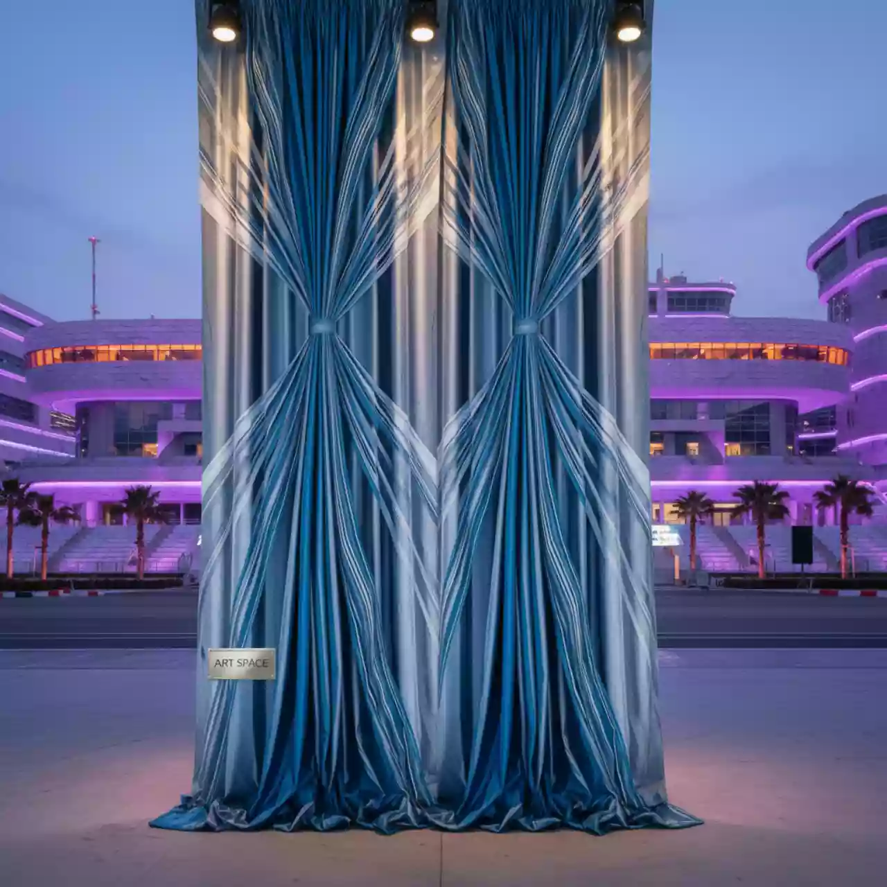 Аренда Занавес на Сочи Автодроме — ART SPACE