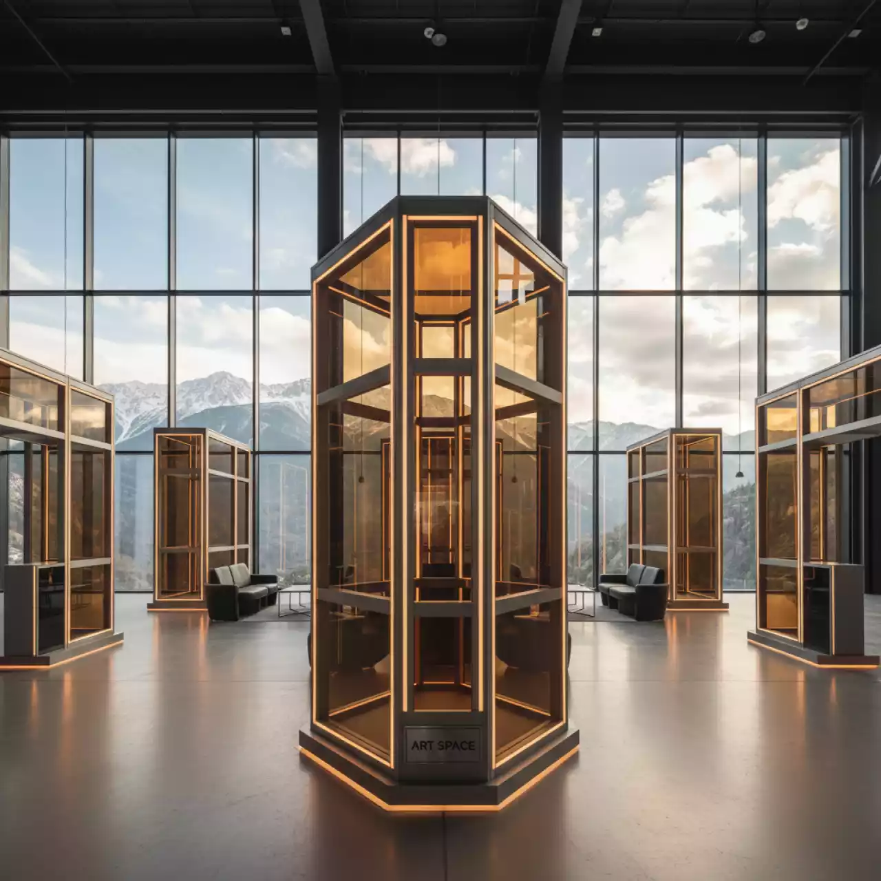 Аренда Застройка форума в Skypark Sochi — ART SPACE