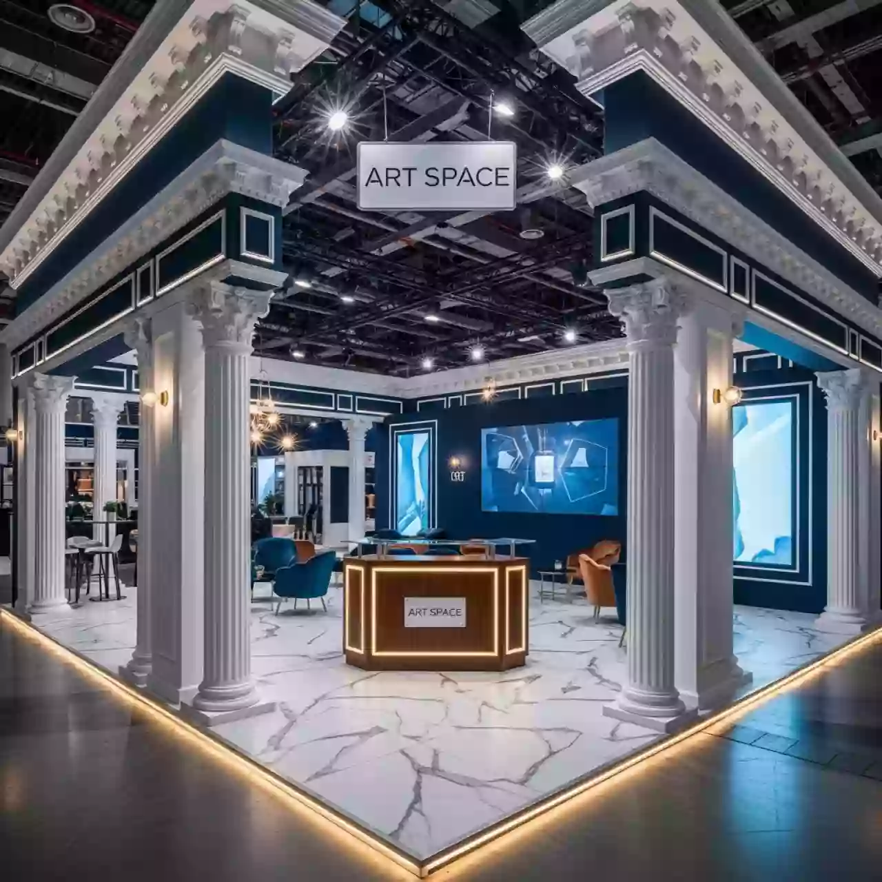 Аренда Застройка выставочного стенда Севкабель в Gamma Sirius — ART SPACE