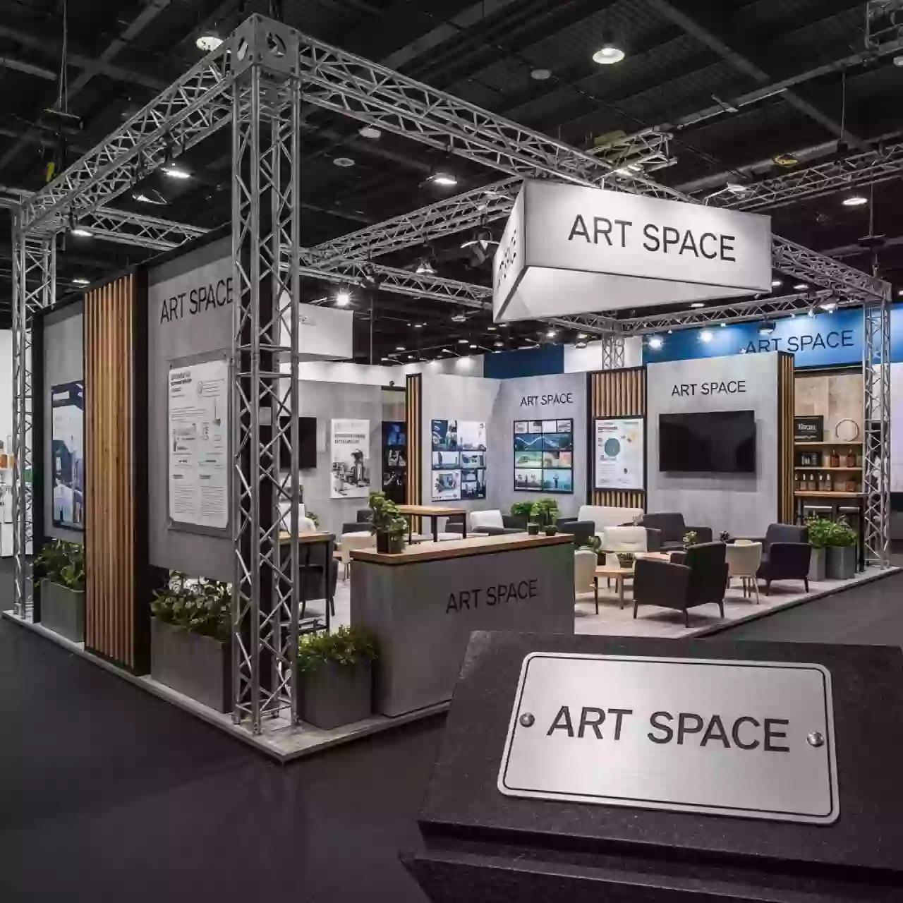 Аренда Застройки стенда на пляжных клубах Хосты — ART SPACE