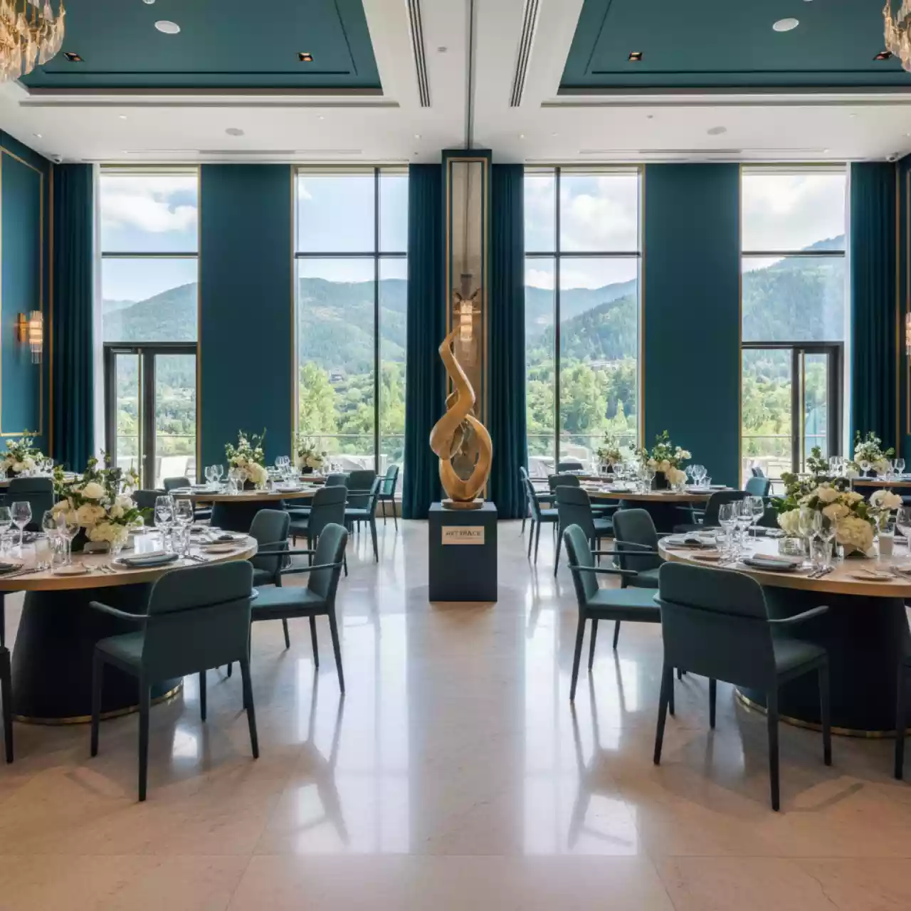 Аренда Завтрак бизнес в Sochi Marriott Krasnaya Polyana — ART SPACE