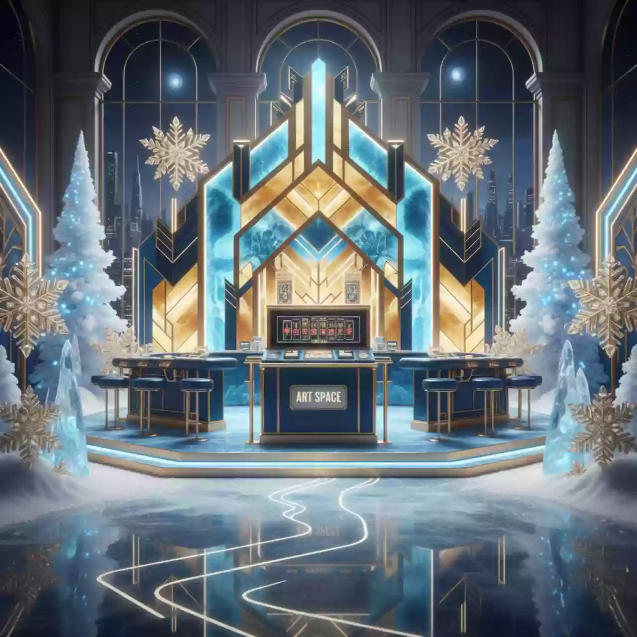 Аренда Желейное казино в Alpha Sirius — ART SPACE