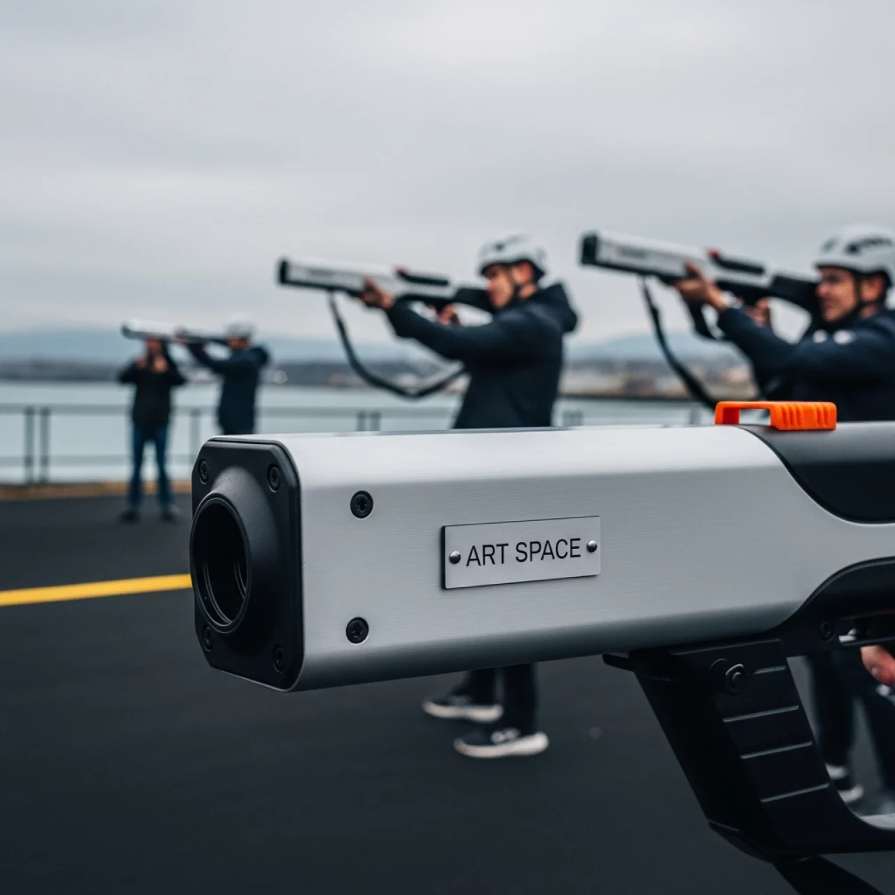 Аренда Зиплайн пушечный на территории Морпорта Сочи — ART SPACE