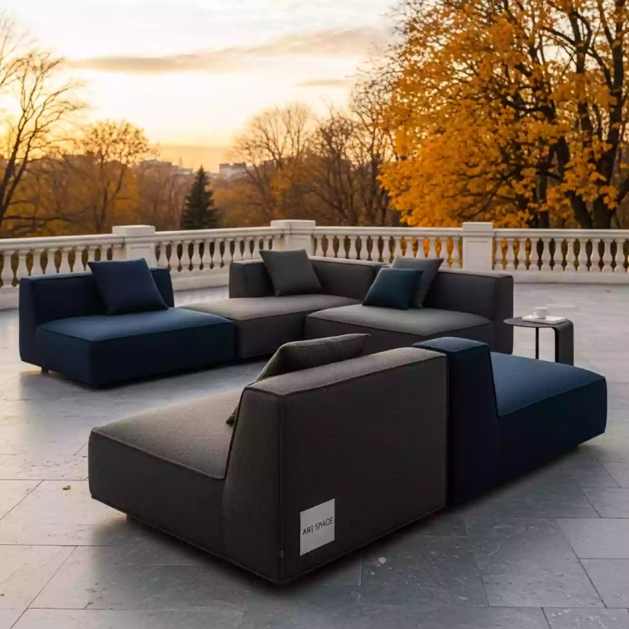 Аренда Зона лаунж модульная Глория на вилле «Анна» — ART SPACE