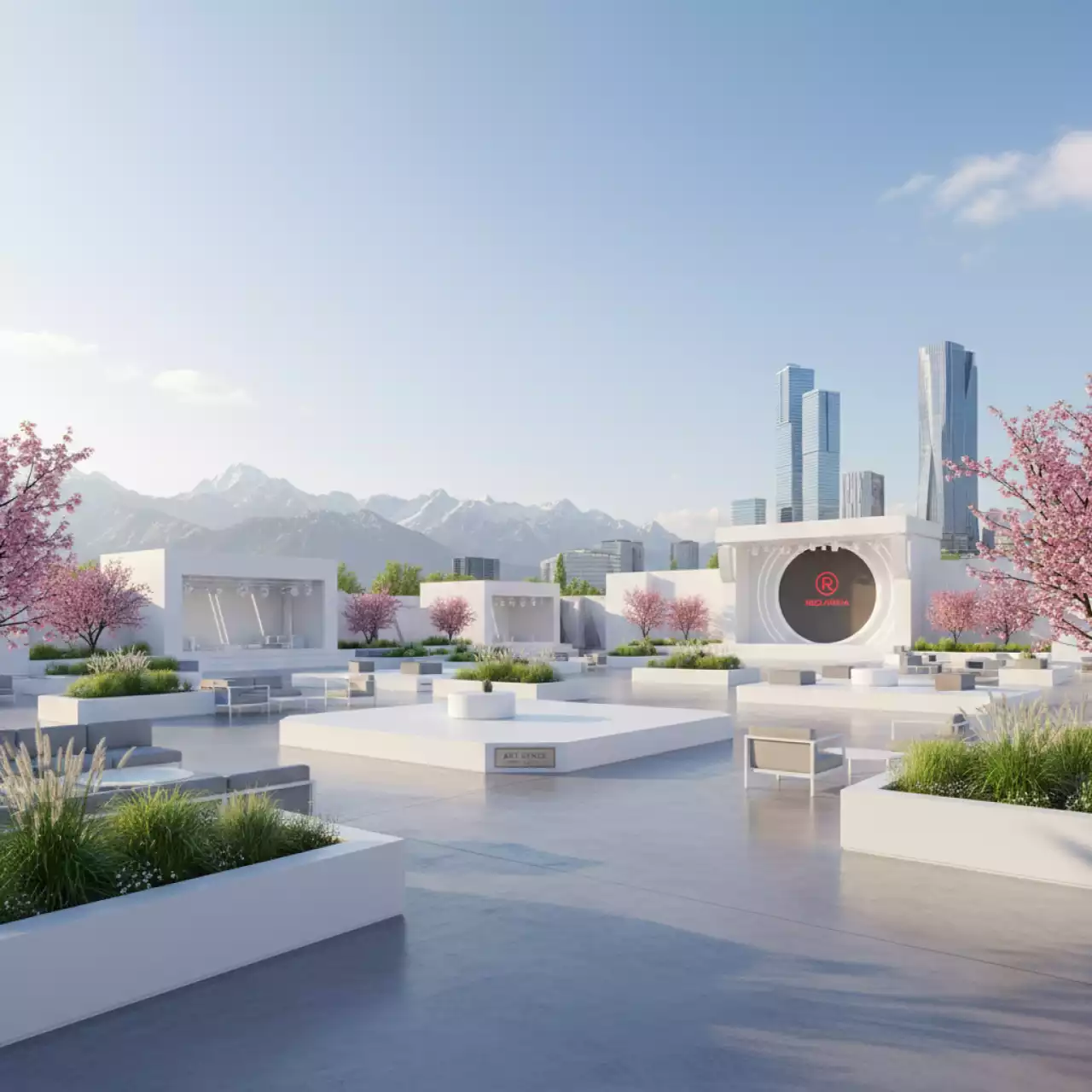 Аренда Зона открытая 2 в Red Arena — ART SPACE