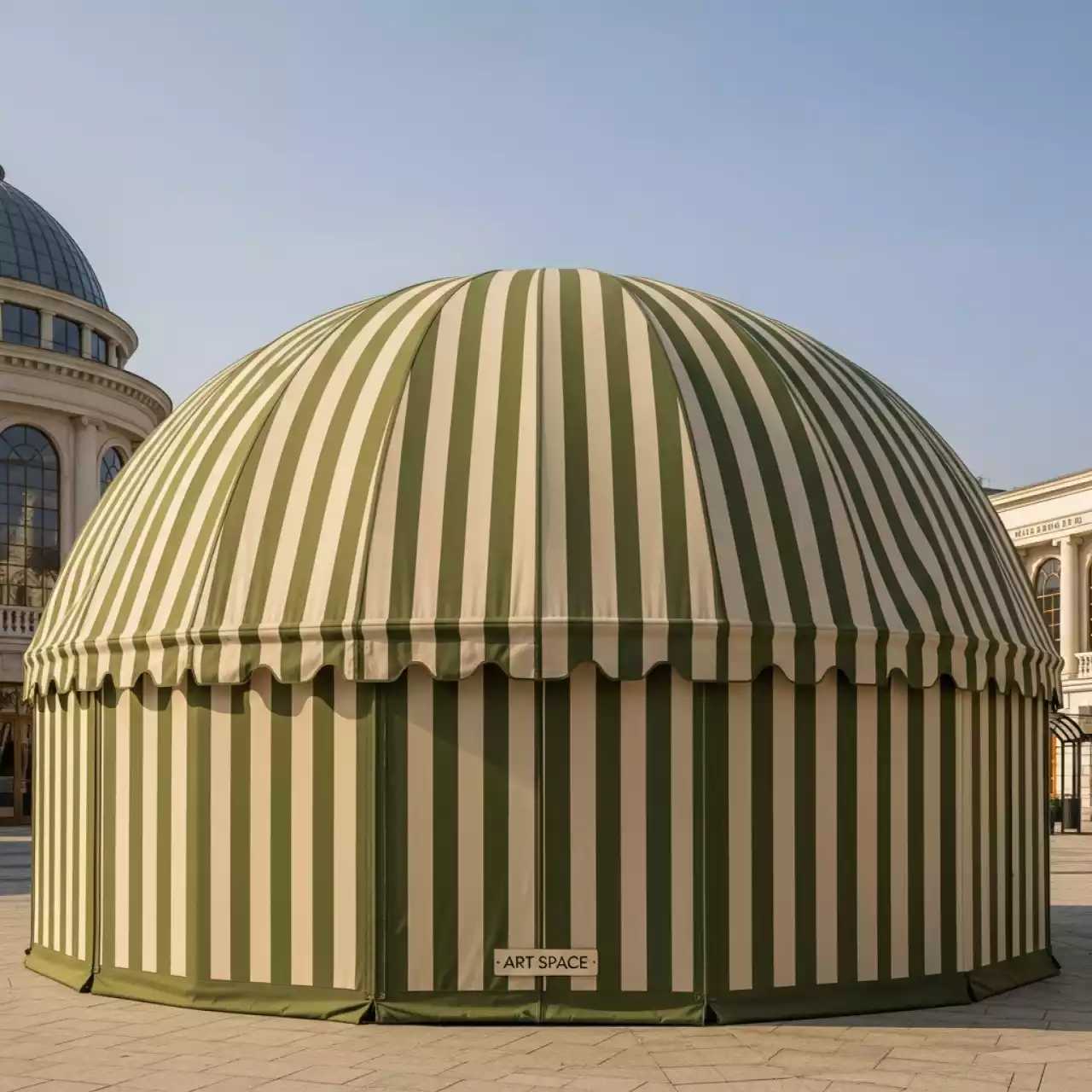 Аренда Зонт 3х3 м Avocado в Skypark Sochi — ART SPACE
