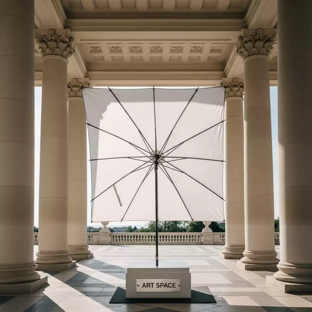 Аренда Зонт профессиональный Astro Carbon 2,9х2,9 м в Зимнем театре — ART SPACE