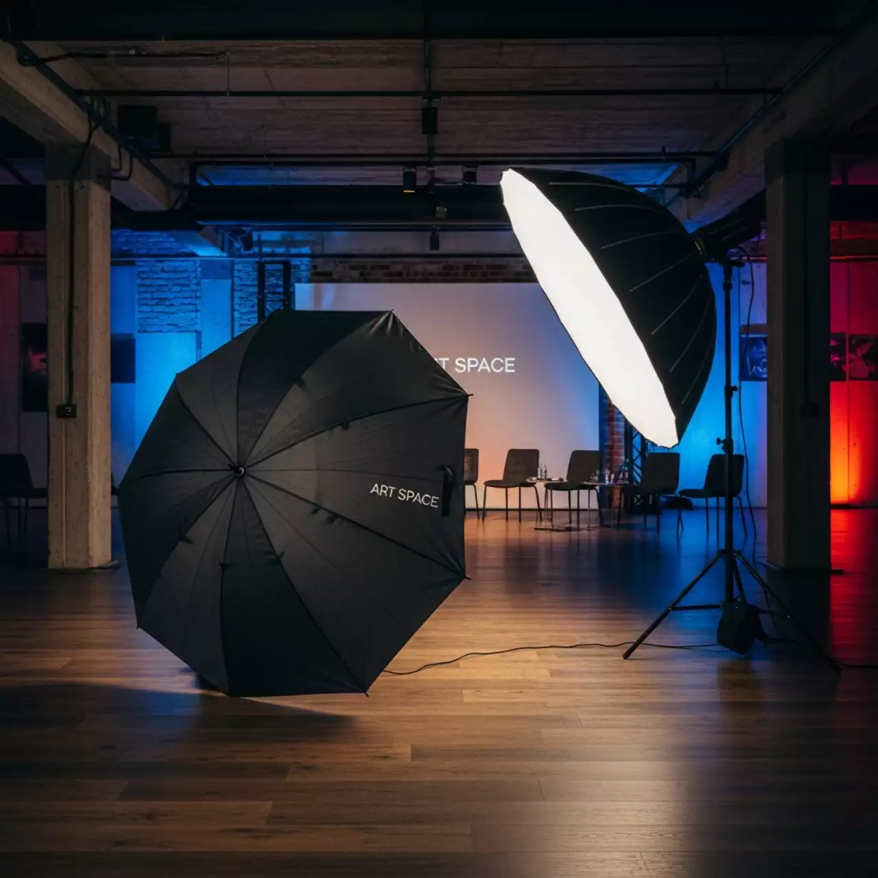 Аренда Зонт профессиональный двухкупольный Alu Double Dark с воланом 3,5х7 м в Поляна 1389 Отель и Спа — ART SPACE