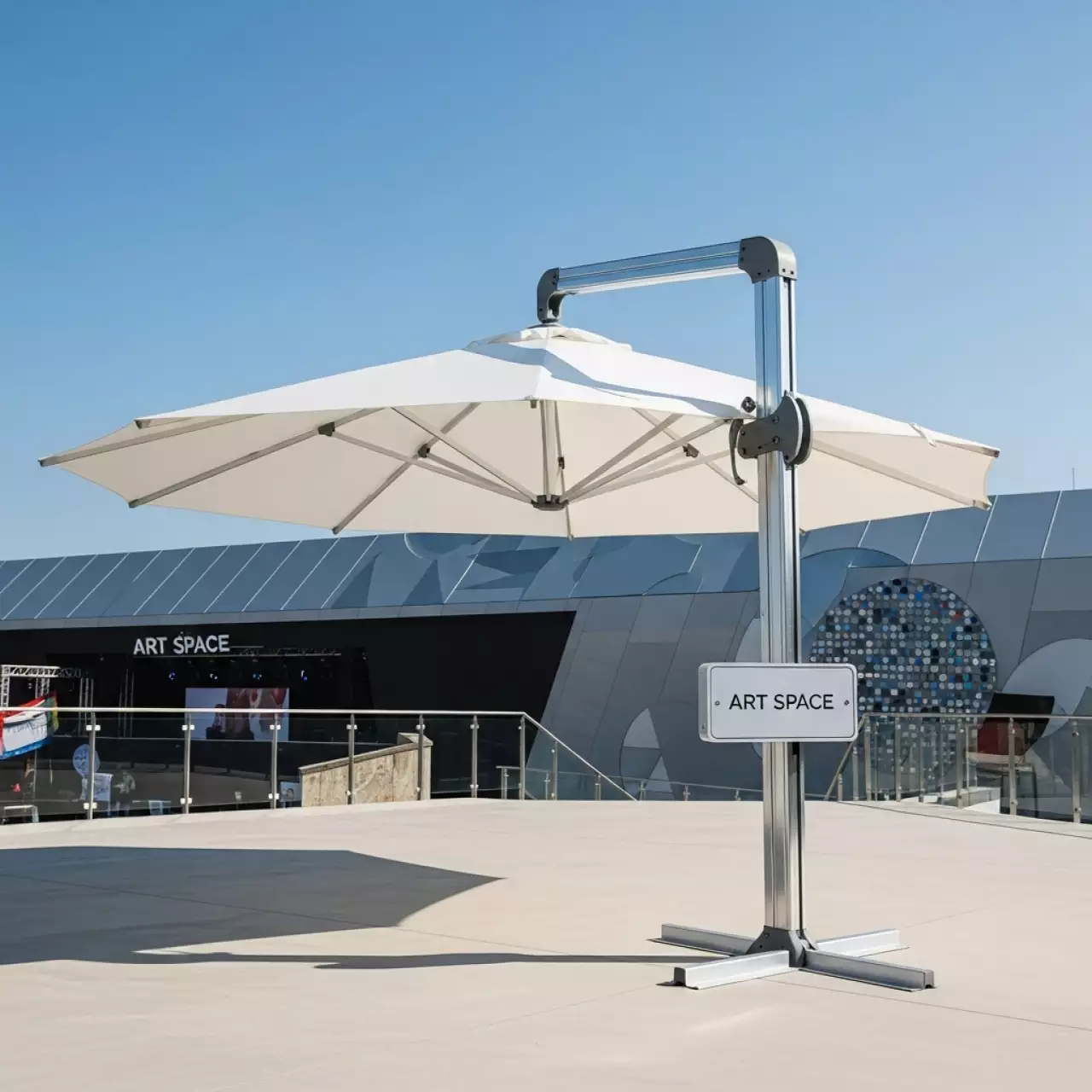 Аренда Зонт профессиональный Fiesole Ø3,5 м в Red Arena — ART SPACE