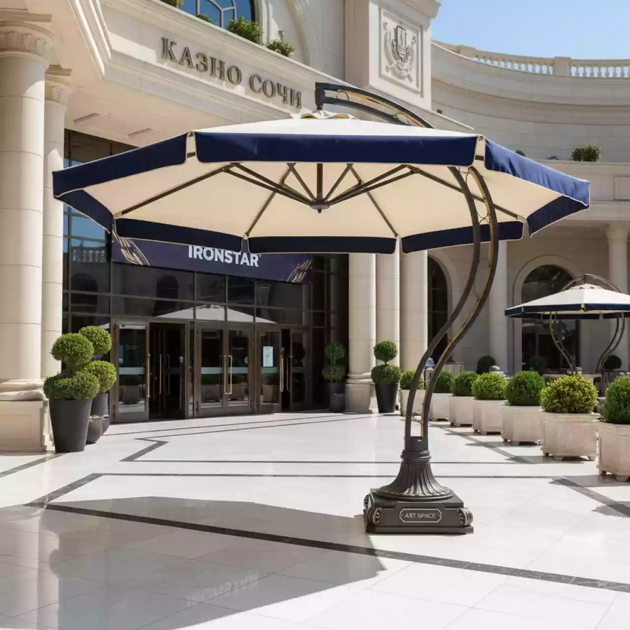 Аренда Зонт профессиональный Vespucci в казино «Сочи» — ART SPACE