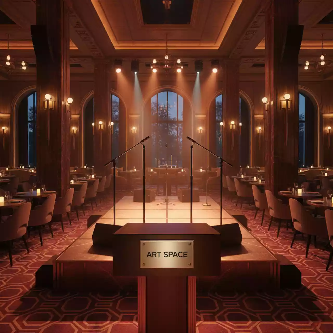 Аренда Звуковое и световое оборудование для Александра Серова в ресторане Сахалин в Rodina Grand Hotel & SPA — ART SPACE