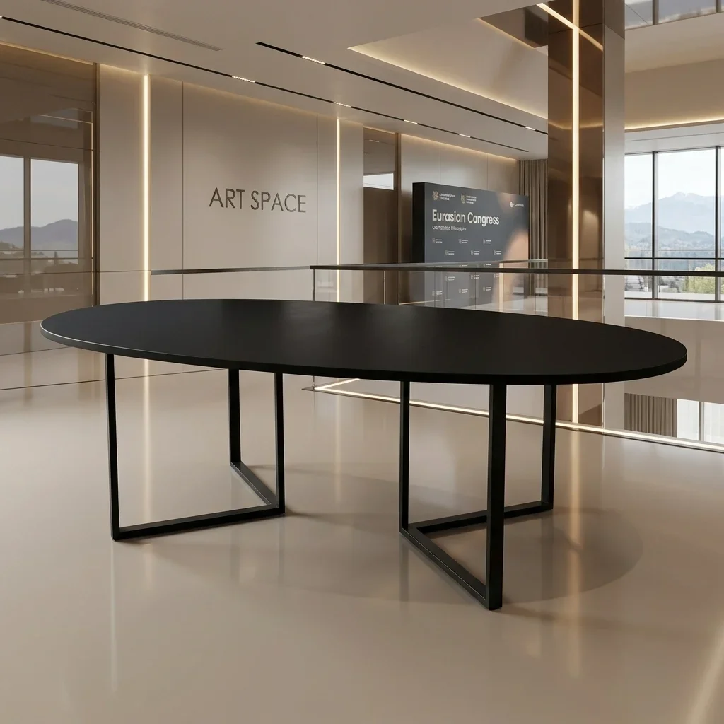 Аренда черного банкетного стола— заказать в ART SPACE