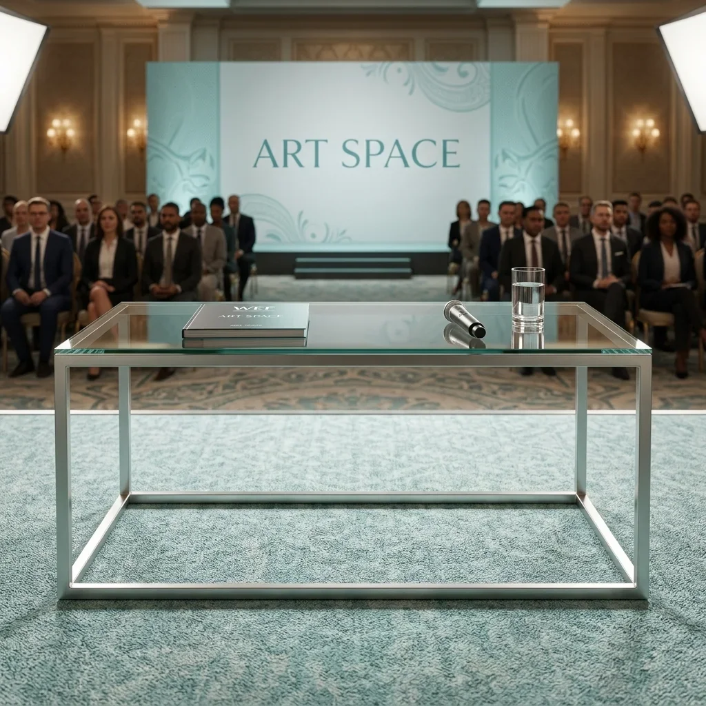 Аренда журнального стола Silver Glass